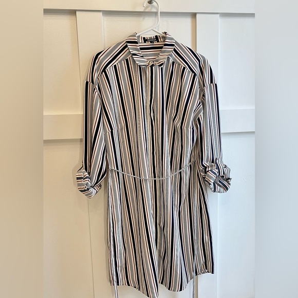 Express - Striped Dress - Large - Picture 1 of 3